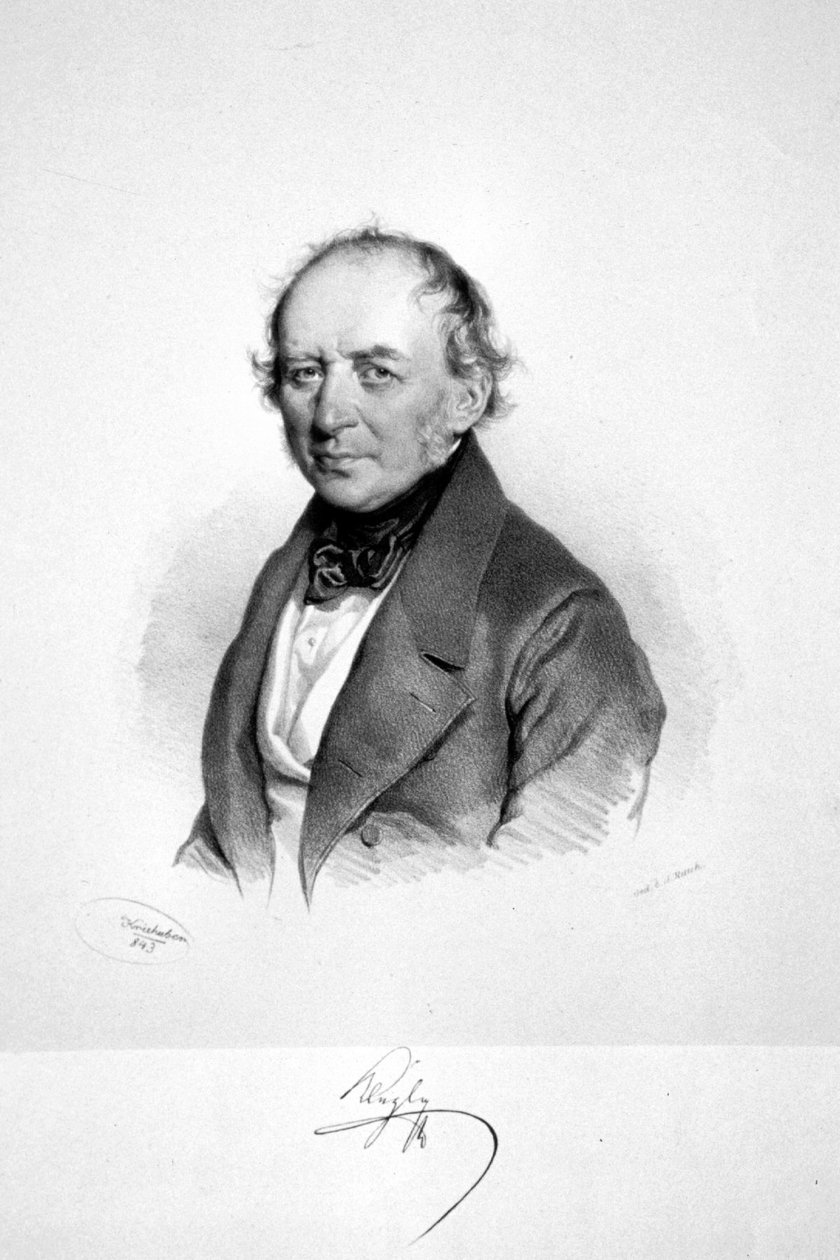 Franz Joachim Kleyle Litho od Josef Kriehuber