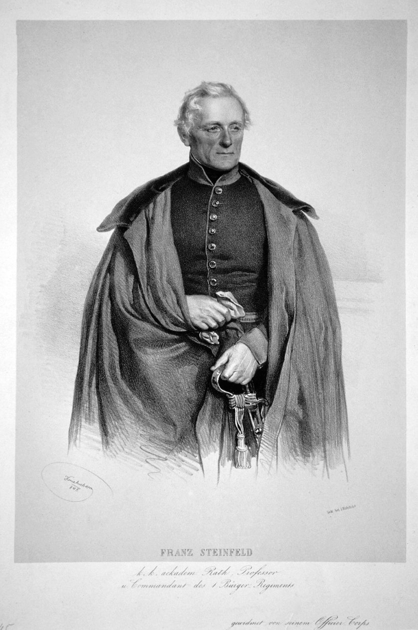 Franz Steinfeld Litho od Josef Kriehuber