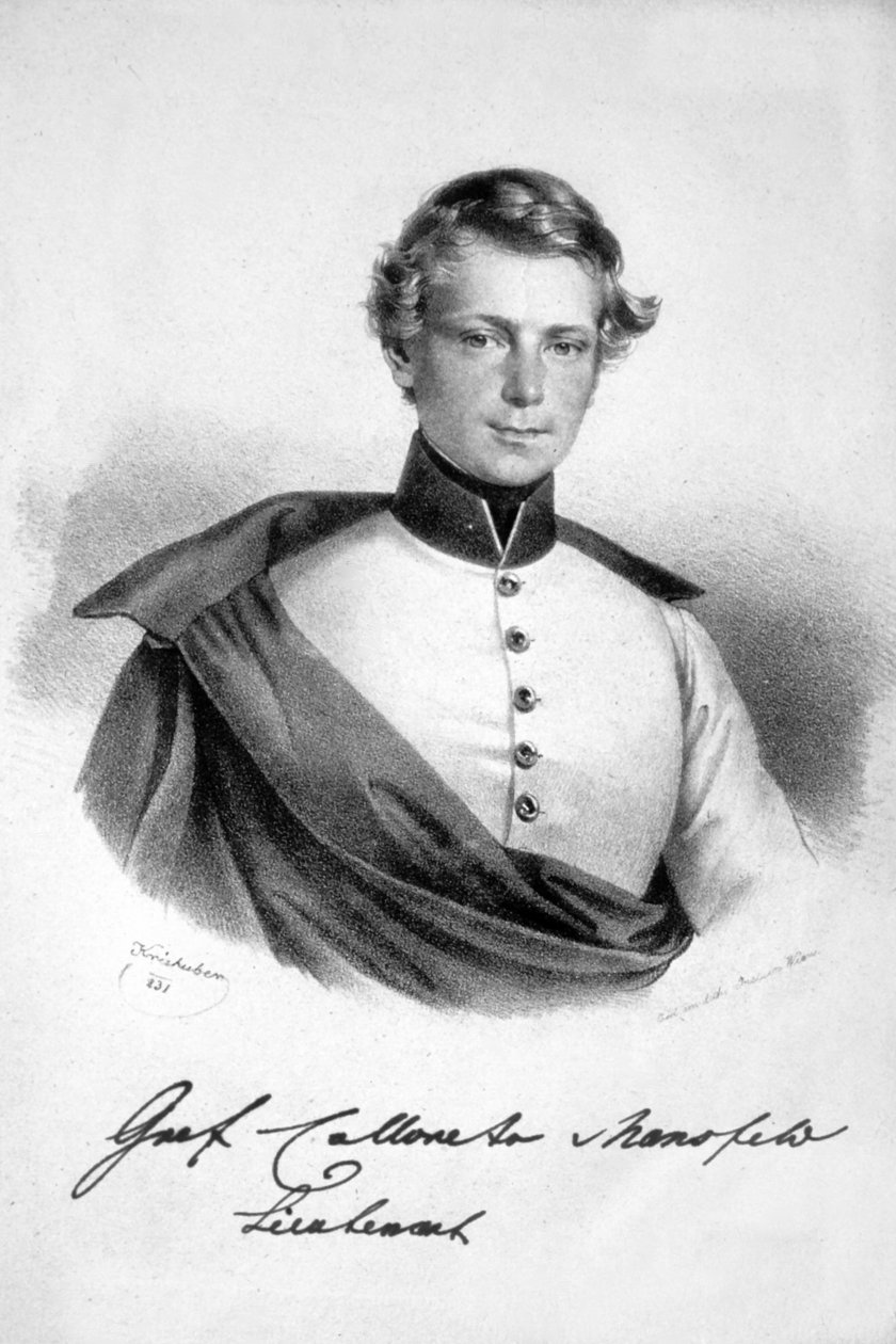 Franz de Paula Colloredo-Mansfeld Litografie 1 od Josef Kriehuber