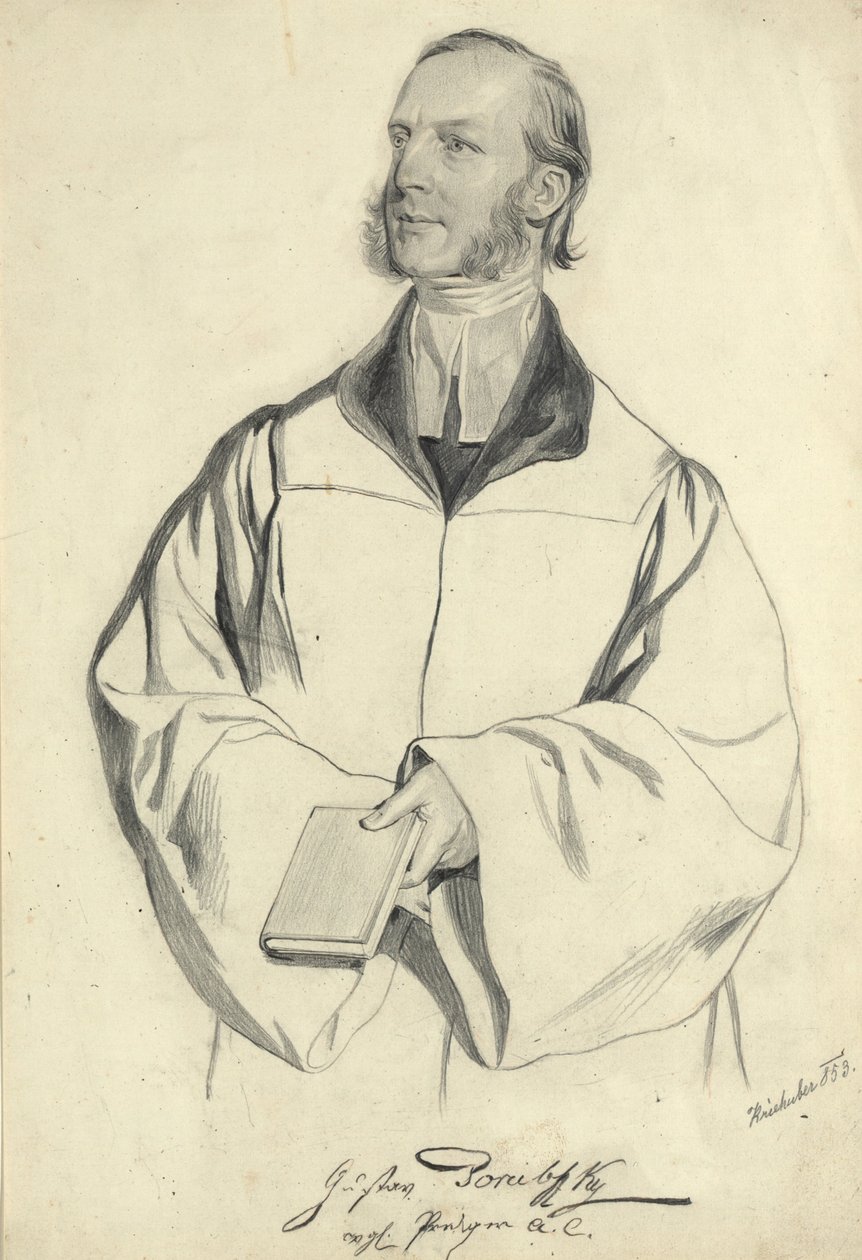 Gustav Porubssky od Josef Kriehuber