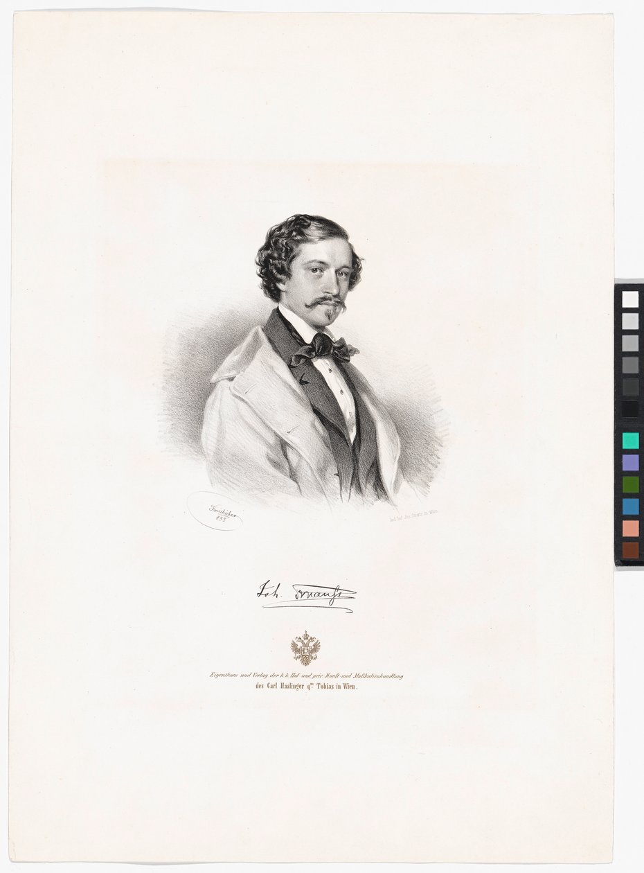 Johann Strauss (syn) od Josef Kriehuber