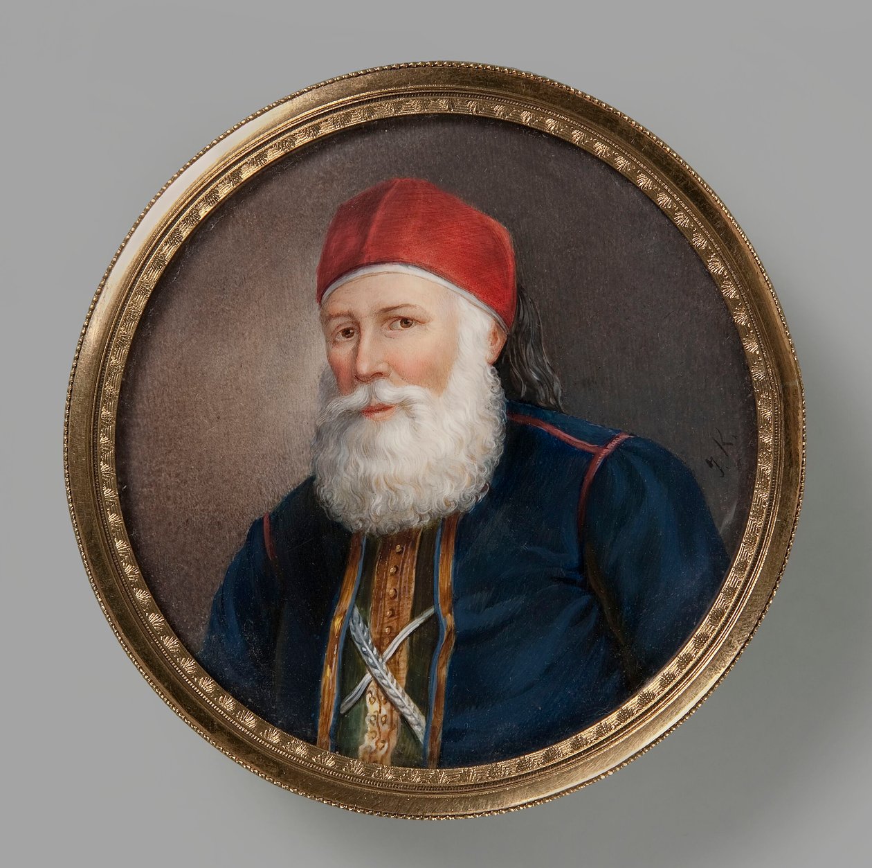 Egyptský král Mehemed Ali (1769-1849) od Josef Kriehuber