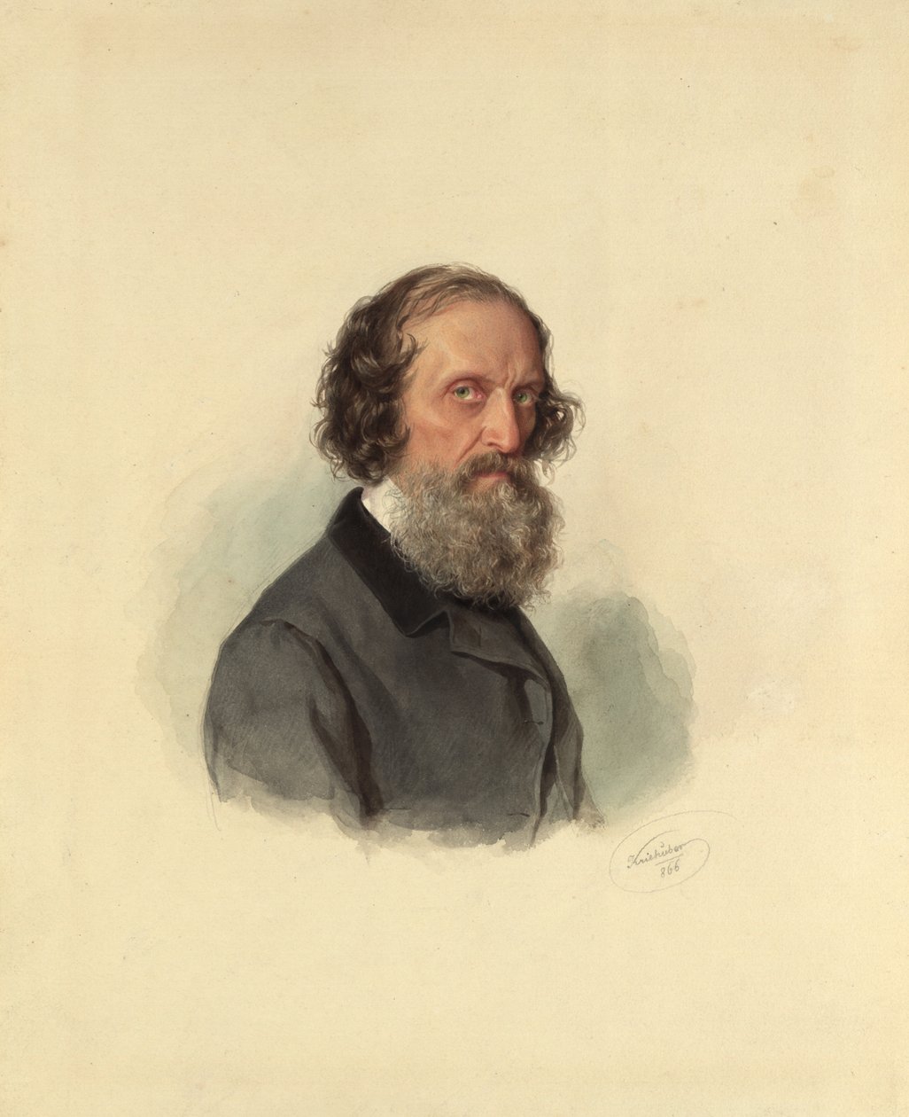 Autoportrét od Josef Kriehuber