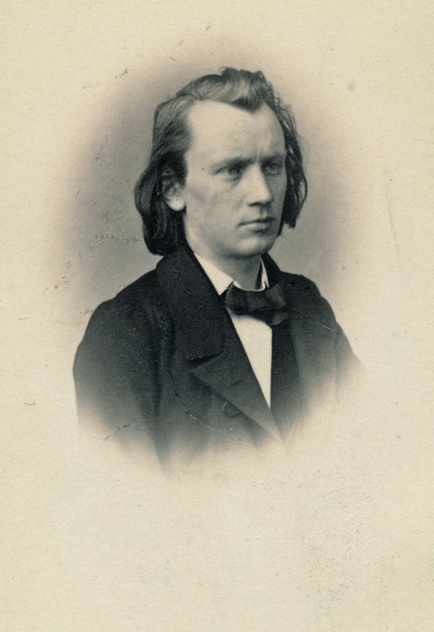 Portrét skladatele Johannese Brahmse 1833-1897, cca 1863. od Josef Löwy