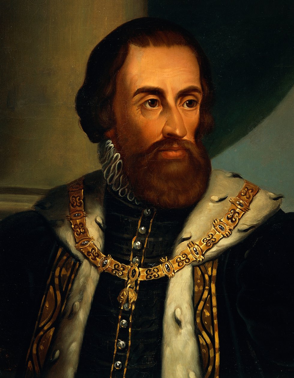 Portrét Ferdinanda I. Habsburského (Alcala de Henares od Josef and Mayrhofer Friedrich Kiss
