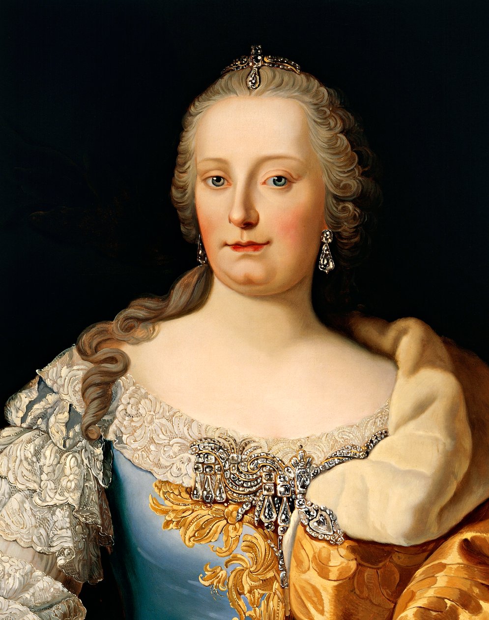 Portrét Marie Terezie Rakouské (Vídeň od Josef and Mayrhofer Friedrich Kiss