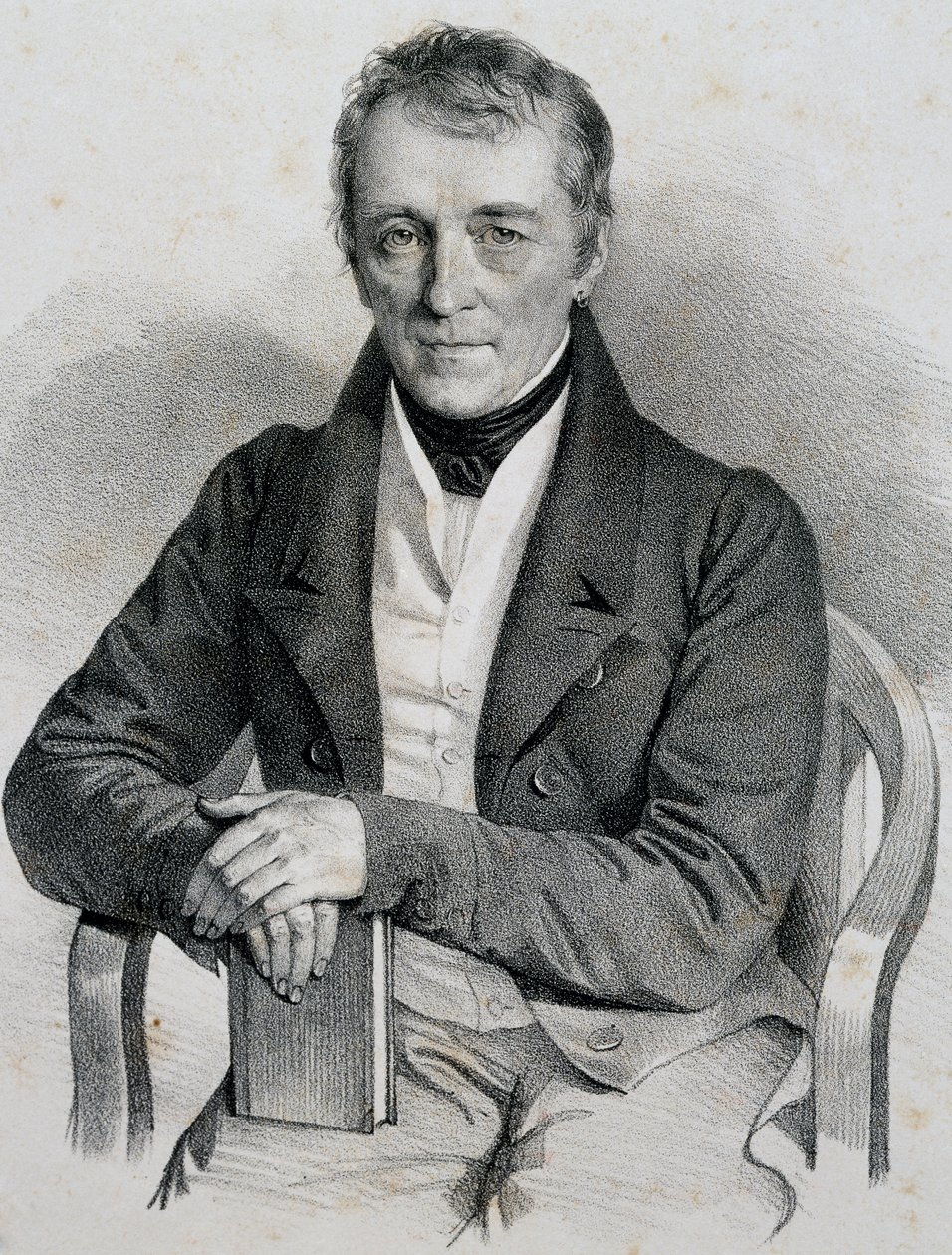 Portrét Georga Friedricha Treitschkeho (Augsburg od Josef Nikolaus Kriehuber