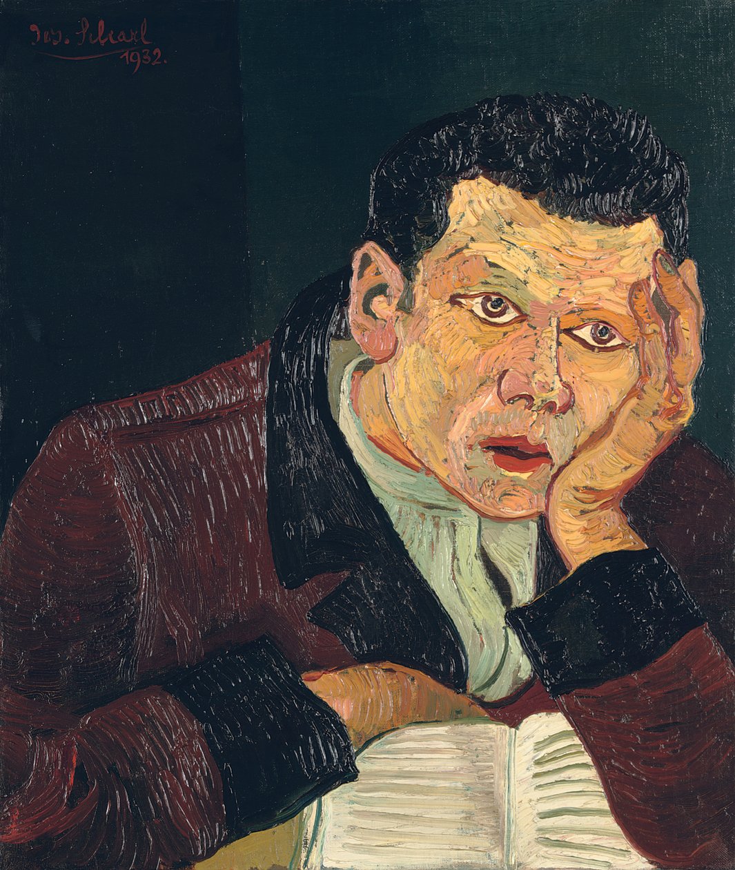 Muž s písmeny (Oskar Maria Graf) od Josef Scharl