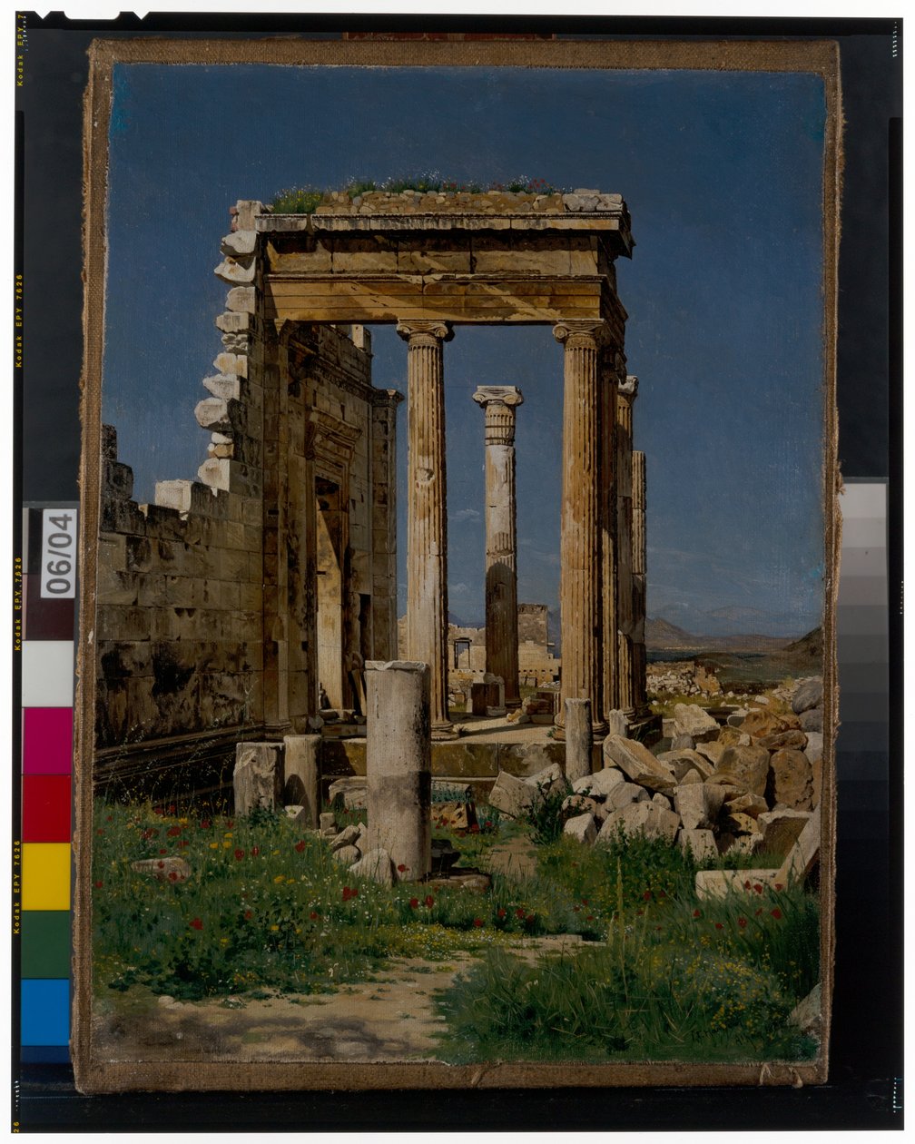 Forum Romanum (olej na plátně) od Josef Theodor Hansen