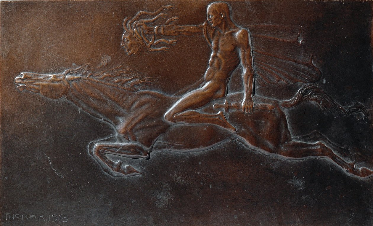 Perseus s hlavou Medúzy od Josef Thorak
