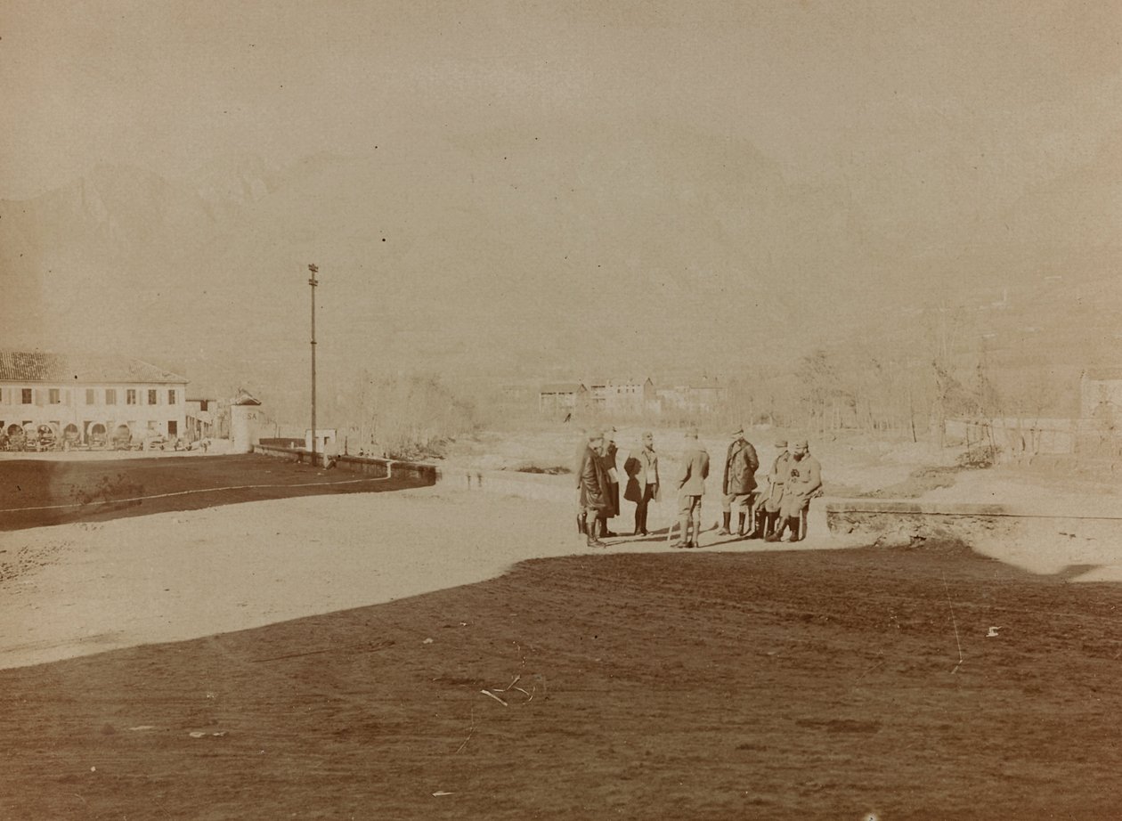 Album "Moje světová válka - vzpomínky na jihozápadní frontu v Korutanech, Itálie, Trentino-Alto Adige) 31.3.1915-12.11. 1918 - Vídeň Josefa Zohleho ": Santa Giustina (č/b foto) od Josef Zohles