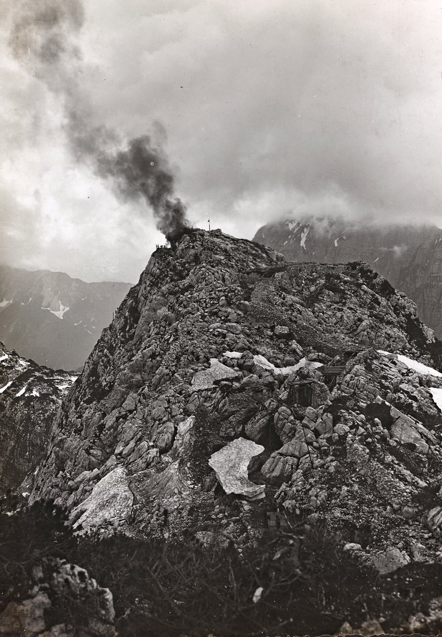 Album "Moje světová válka - vzpomínky na jihozápadní frontu v Korutanech, Itálie, Trentino-Alto Adige) 31.3.1915-12.11. 1918 - Vídeň Josefa Zohleho ": válečná zóna (č/b foto) od Josef Zohles