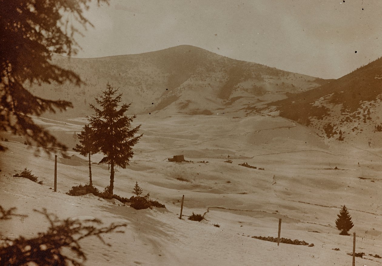 Album "Moje světová válka - vzpomínky na jihozápadní frontu v Korutanech, Itálie, Trentino-Alto Adige) 31.3.1915-12.11. 1918 - Vídeň Josefa Zohleho ": Santa Giustina (č/b foto) od Josef Zohles