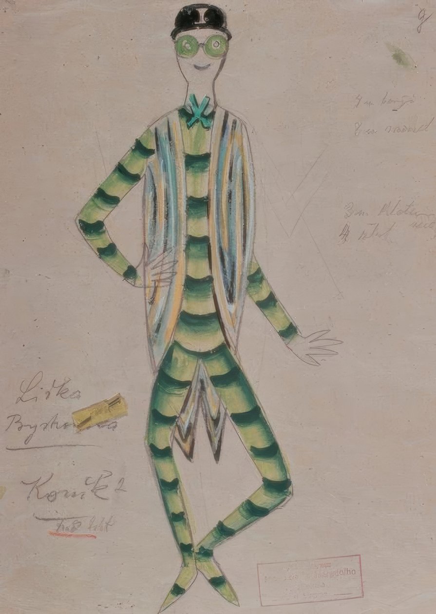 Janáček, chytrá liška / figurka od Josef Čapek