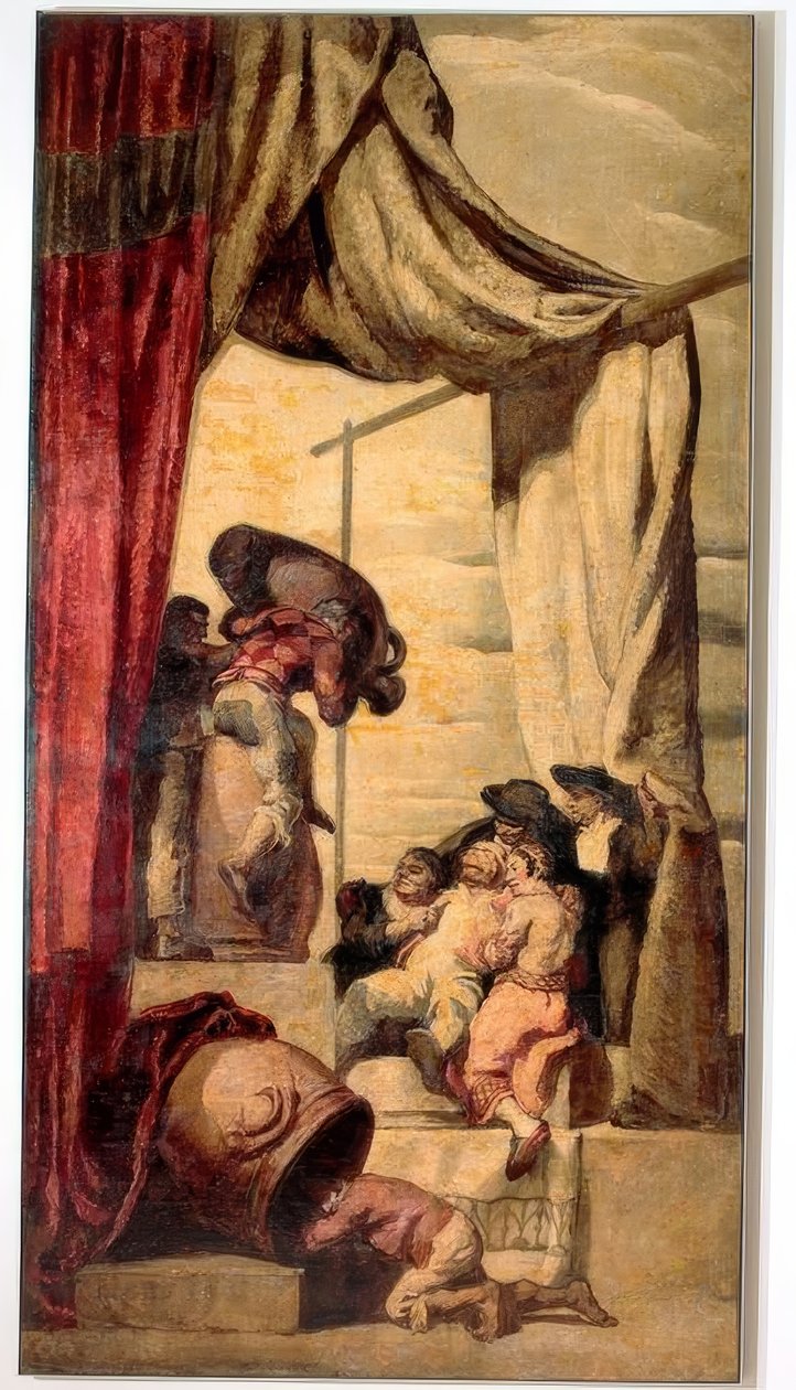 Cervantes, Don Quijote, Hochzeit des Camacho / J.M.Sert od Josep Maria Sert