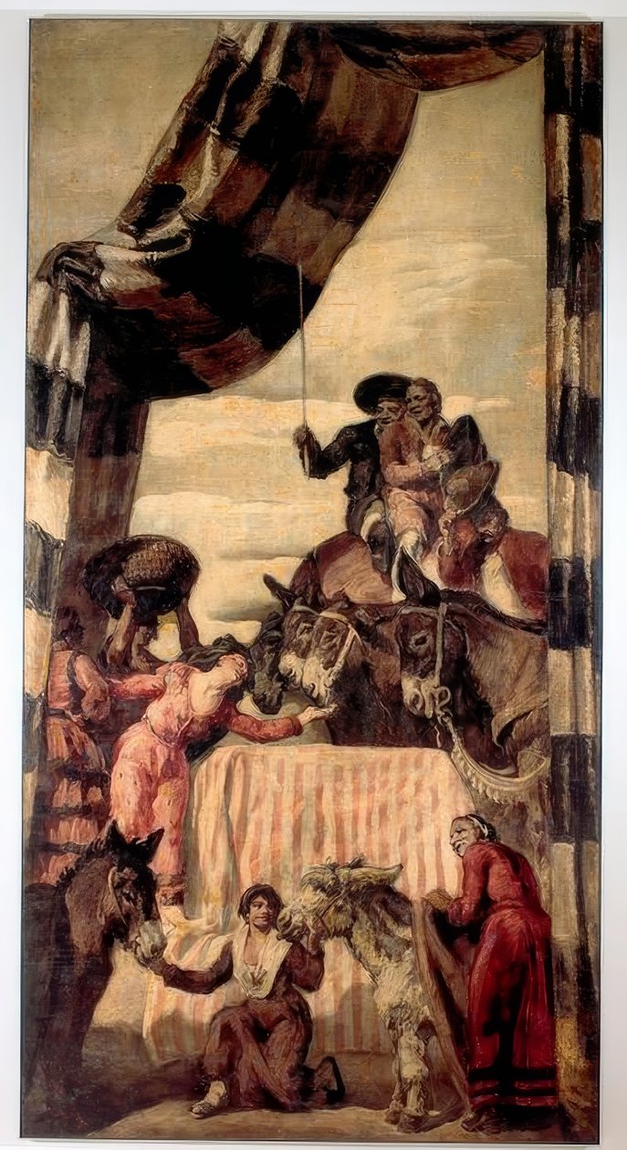 Cervantes, Don Quijote, Hochzeit des Camacho / J.M.Sert od Josep Maria Sert