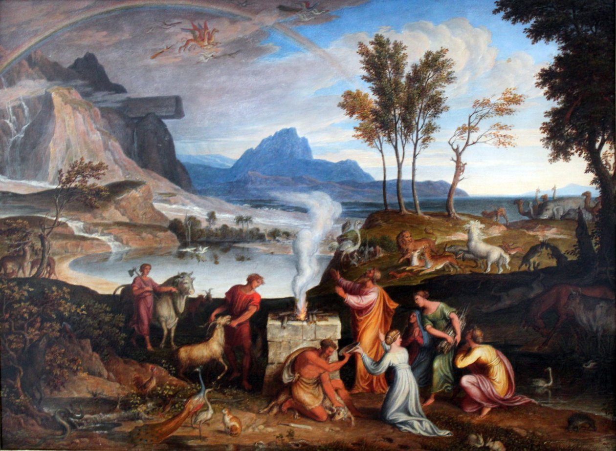 Noemovy nabídky nahoru Díky od Joseph Anton Koch