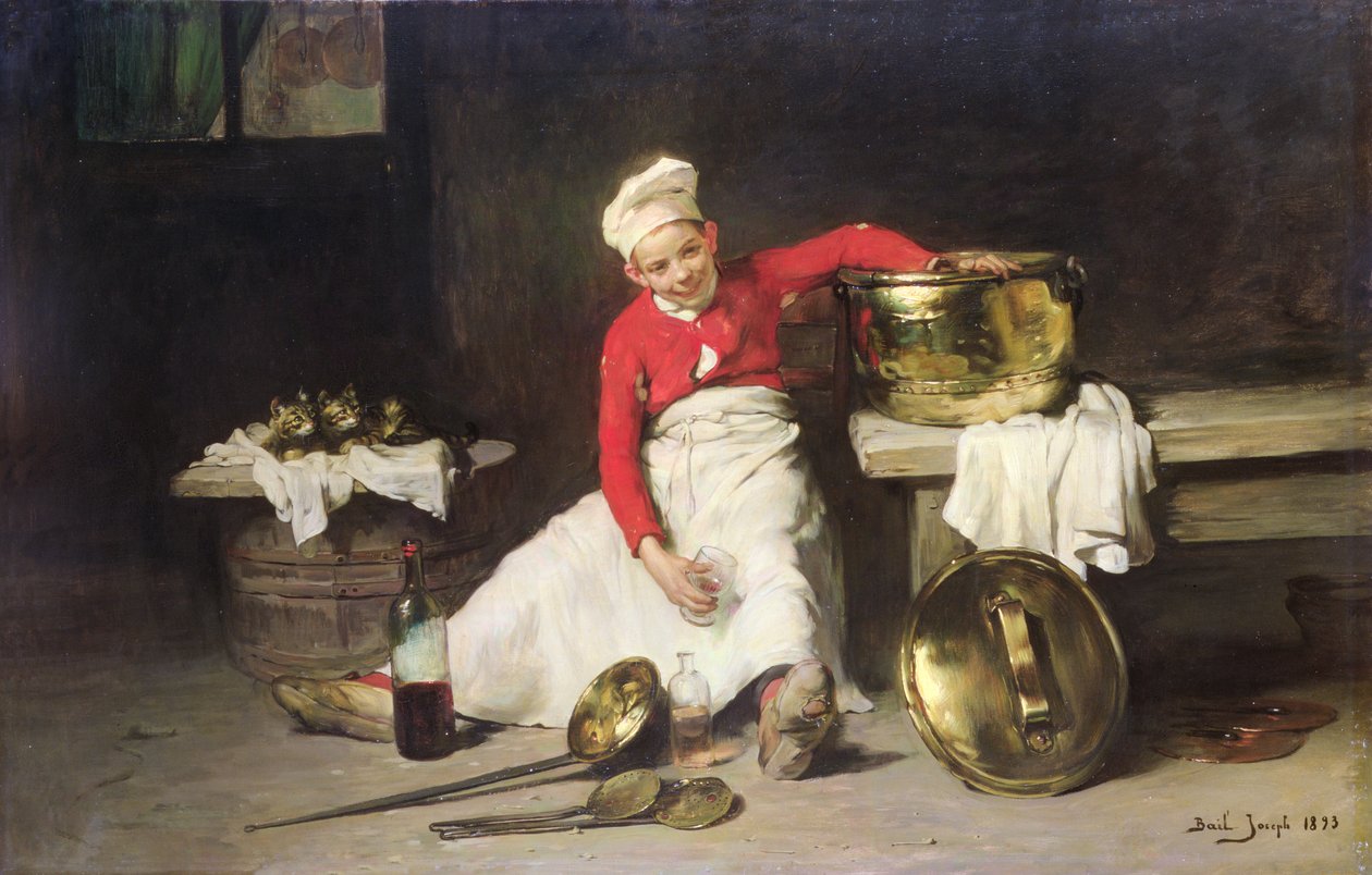 Kitchen-Boy, 1893 od Joseph Bail
