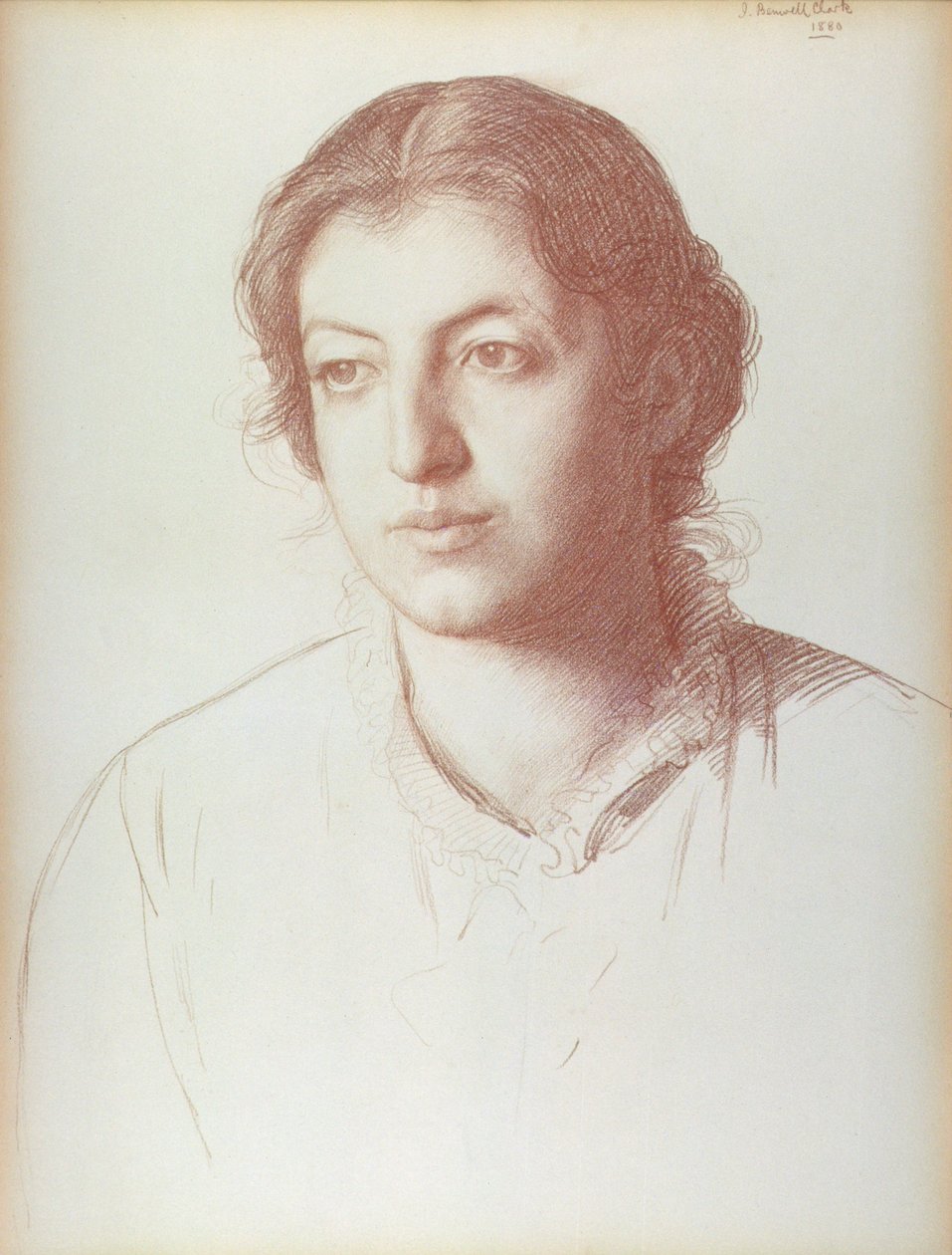 Portrét Euterpe Ionides, poté paní W. F. Craies od Joseph Benwell Clark
