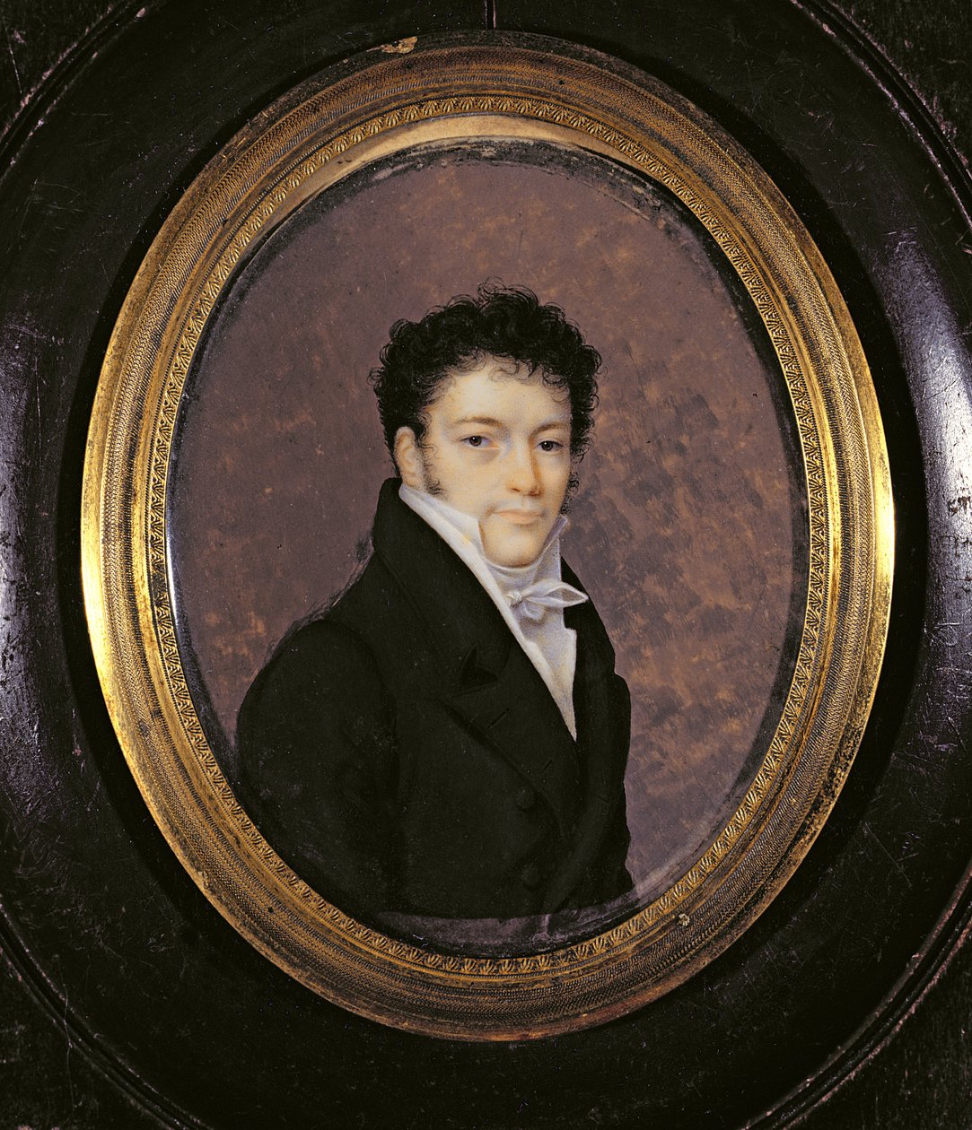 Portrétní miniatura gentlemana, 1811 od Joseph Bordes