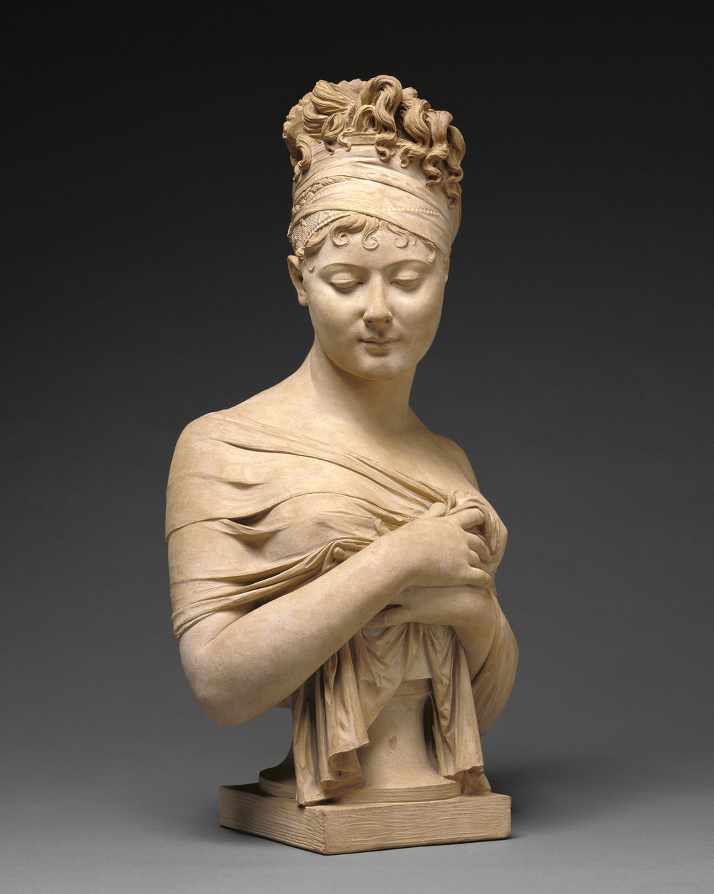 Busta Juliette Récamier cca 1801-2 (terakota) od Joseph Chinard