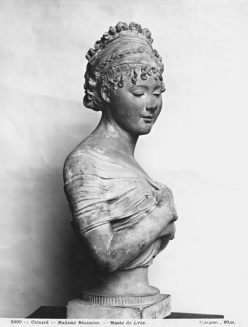 Juliette Recamier (1777-1849) c.1805-06 (mramor) (viz také 242734) od Joseph Chinard