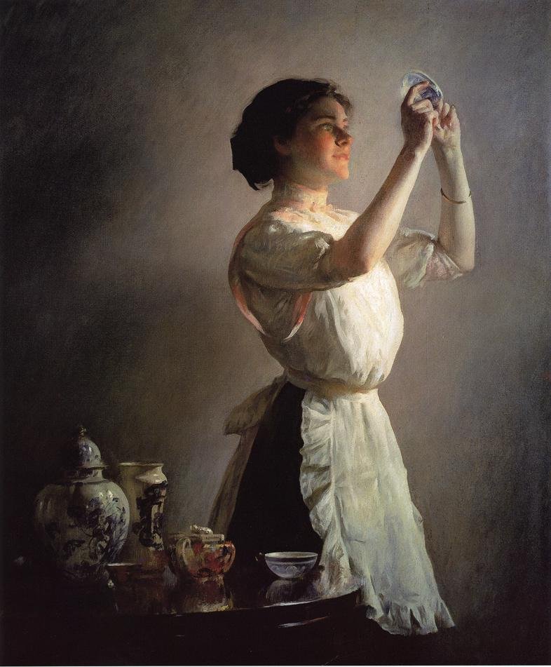 The Blue Cupn od Joseph DeCamp