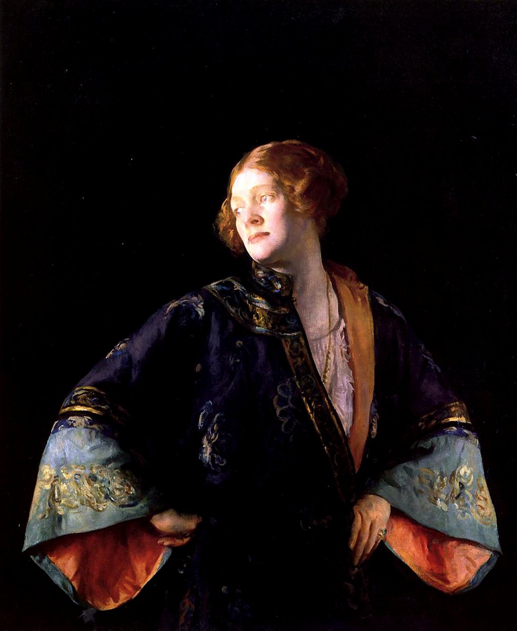 Modré kimono, 1922 od Joseph DeCamp