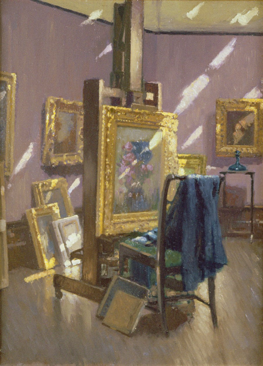 Malířský ateliér od Joseph Denovan Adam