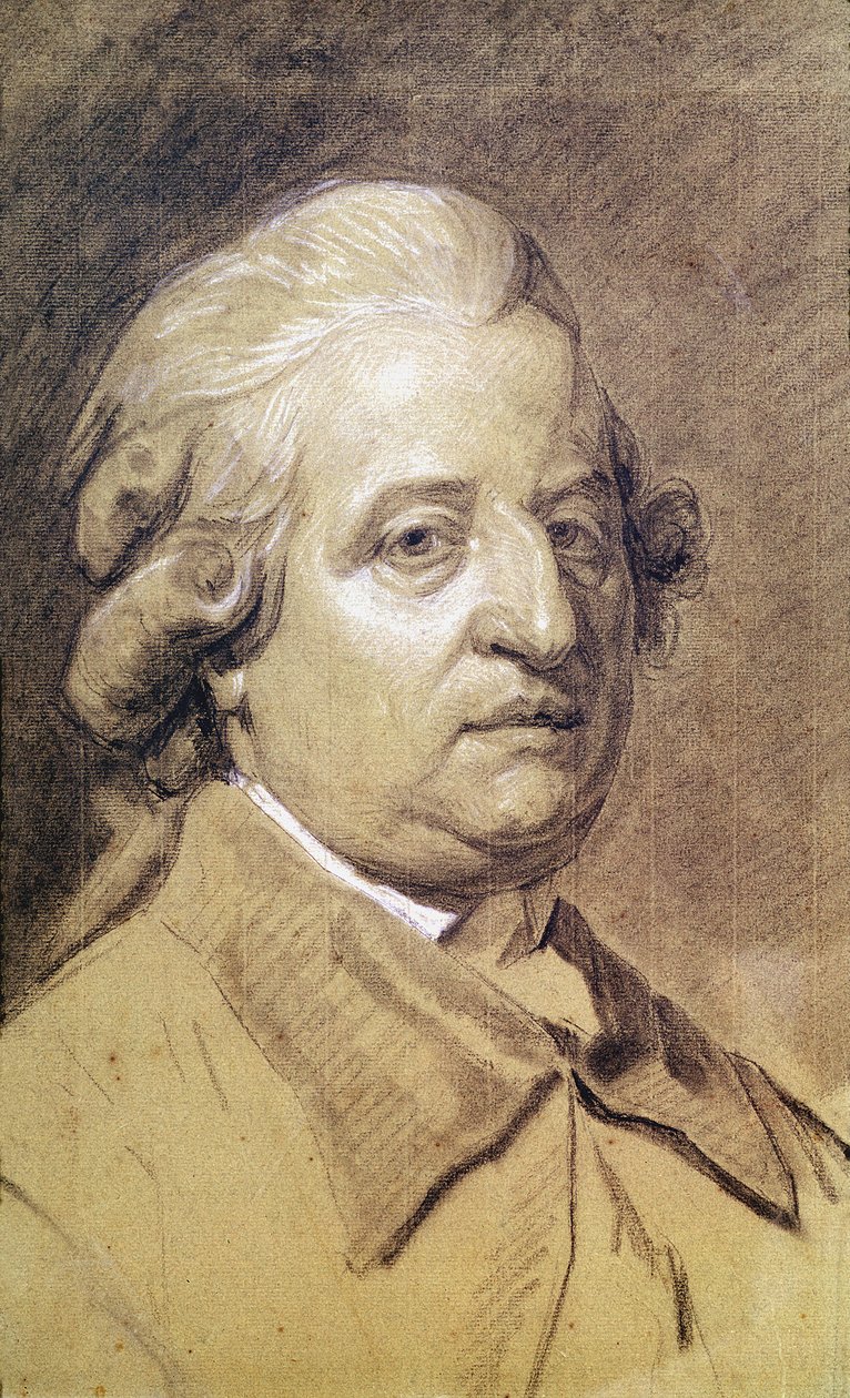 Portrét Ludvíka XVI. (1754-93) krále Francie, v chrámu (křída a dřevěné uhlí na papíře) od Joseph Ducreux
