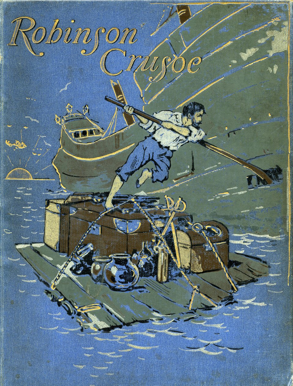 Život a dobrodružství Robinsona Crusoe od Joseph Finnemore