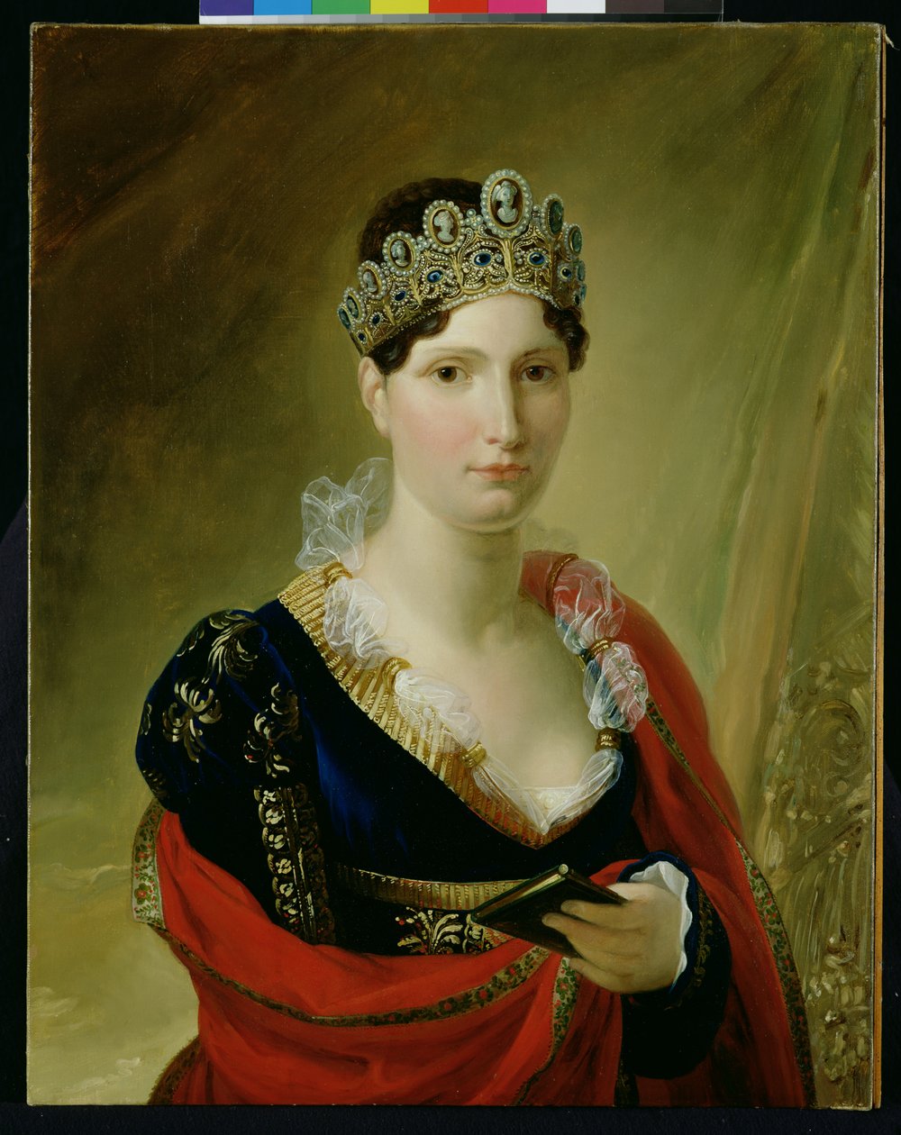 Portrét Elisy Baciocchi (1777-1820) kolem roku 1812 od Joseph Franque
