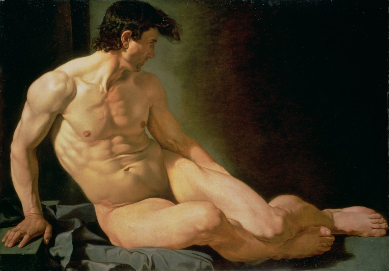 Mužský akt od Joseph Galvan