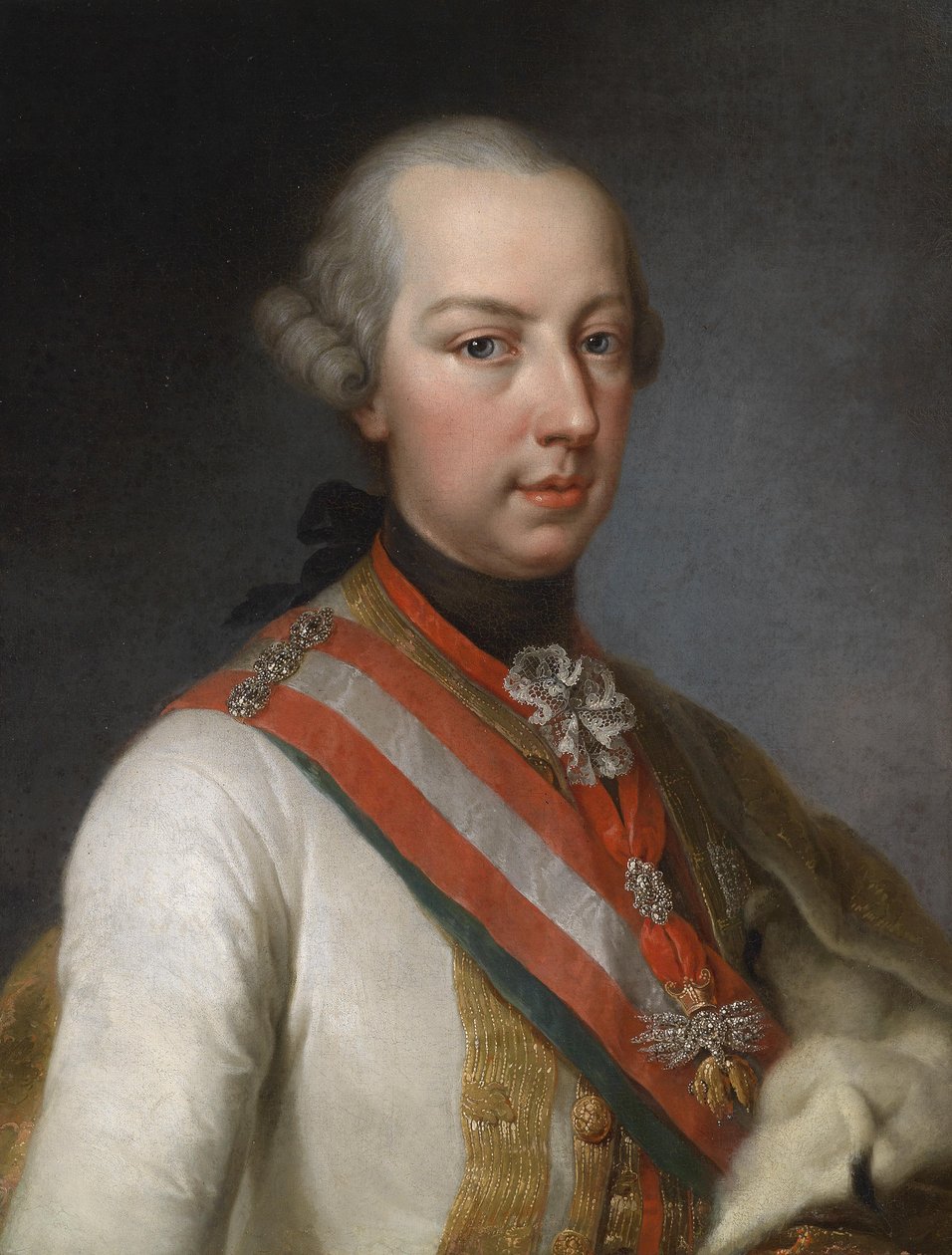 Joseph II jako co-regent jeho matky od Joseph Hickel