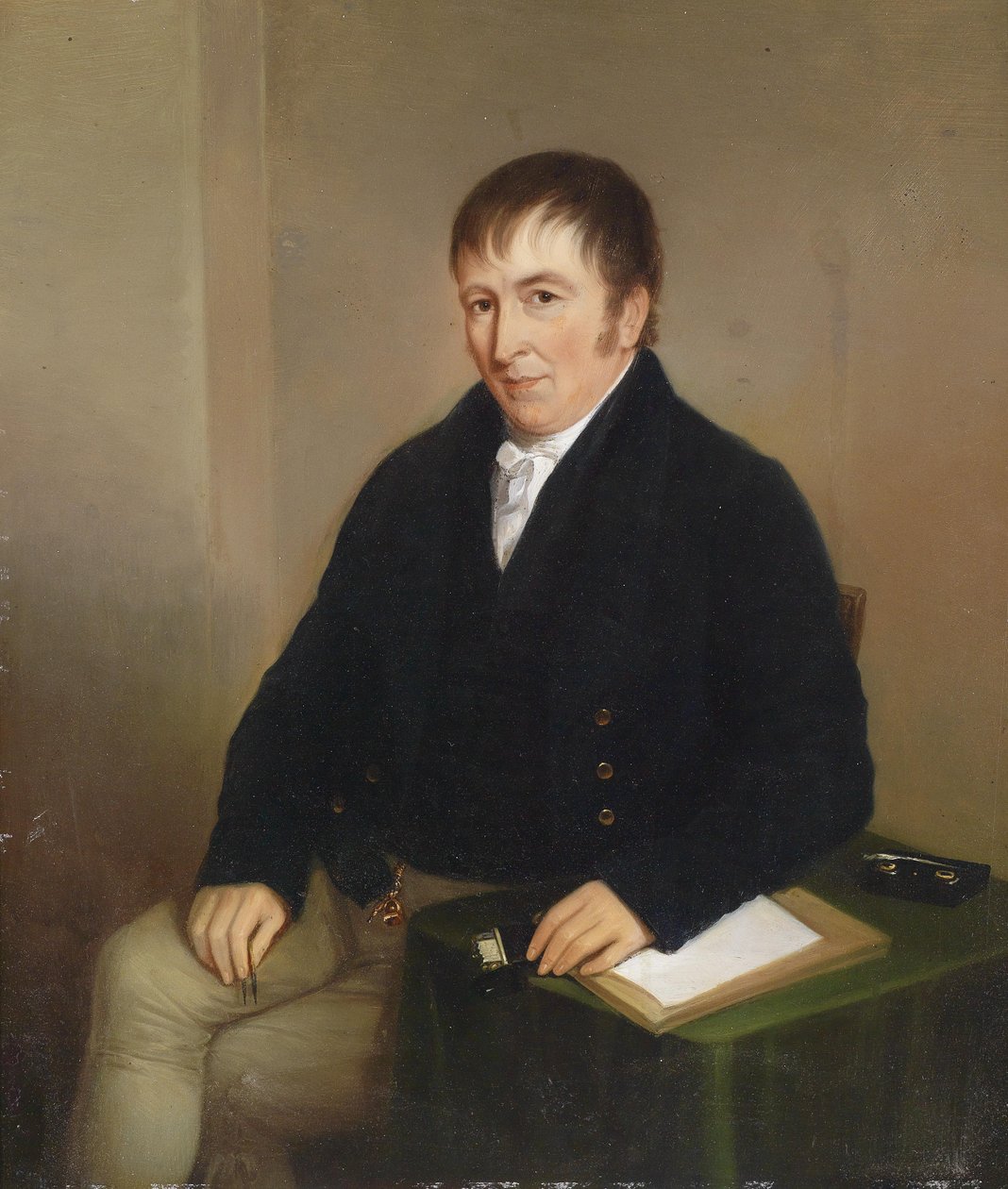 Portrét gentlemana od Joseph Kreutzinger