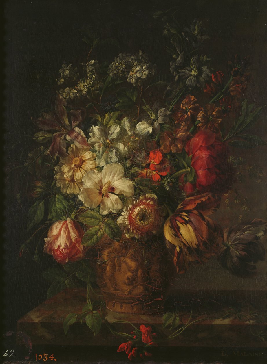 Květiny od Joseph Laurent Malaine