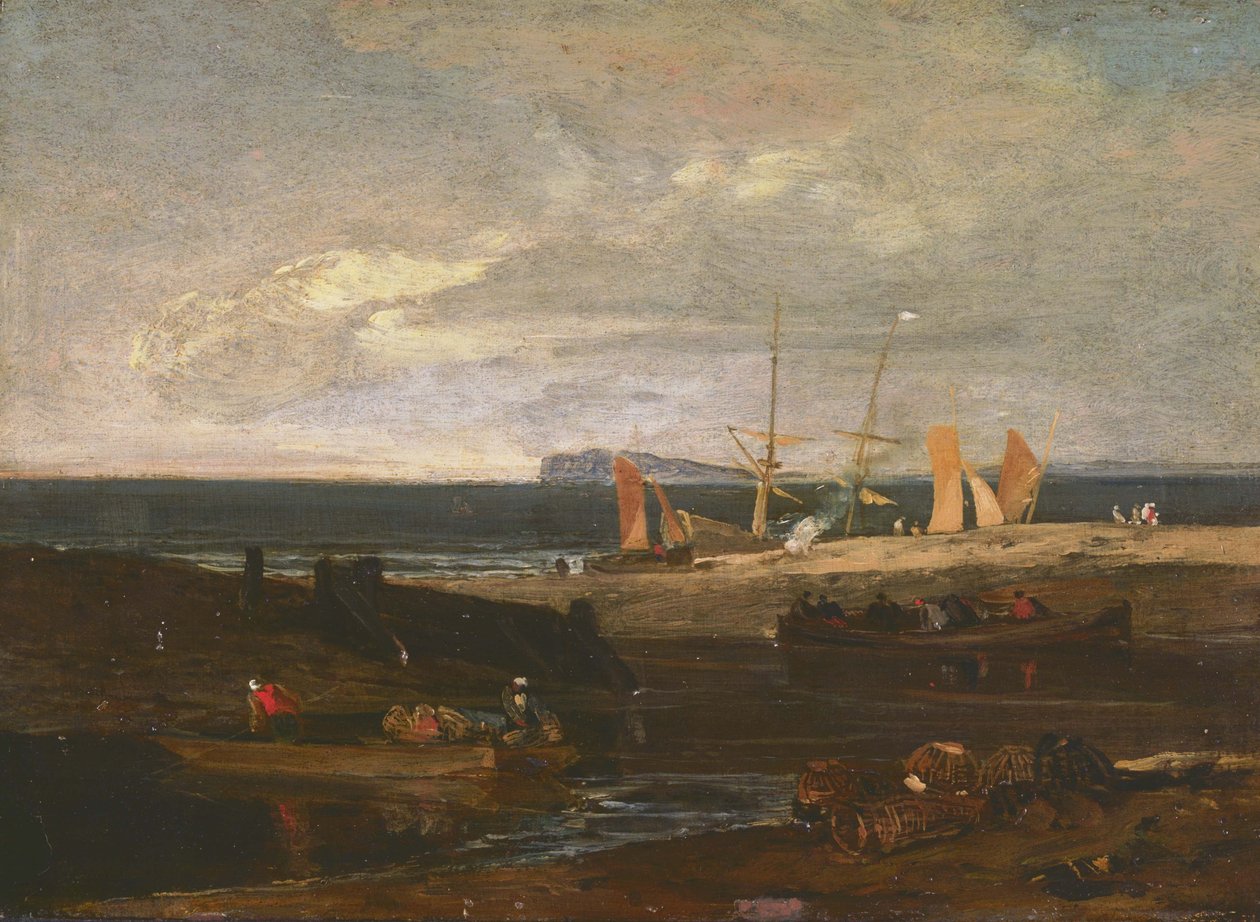 Scéna na anglickém pobřeží od Joseph Mallord William Turner