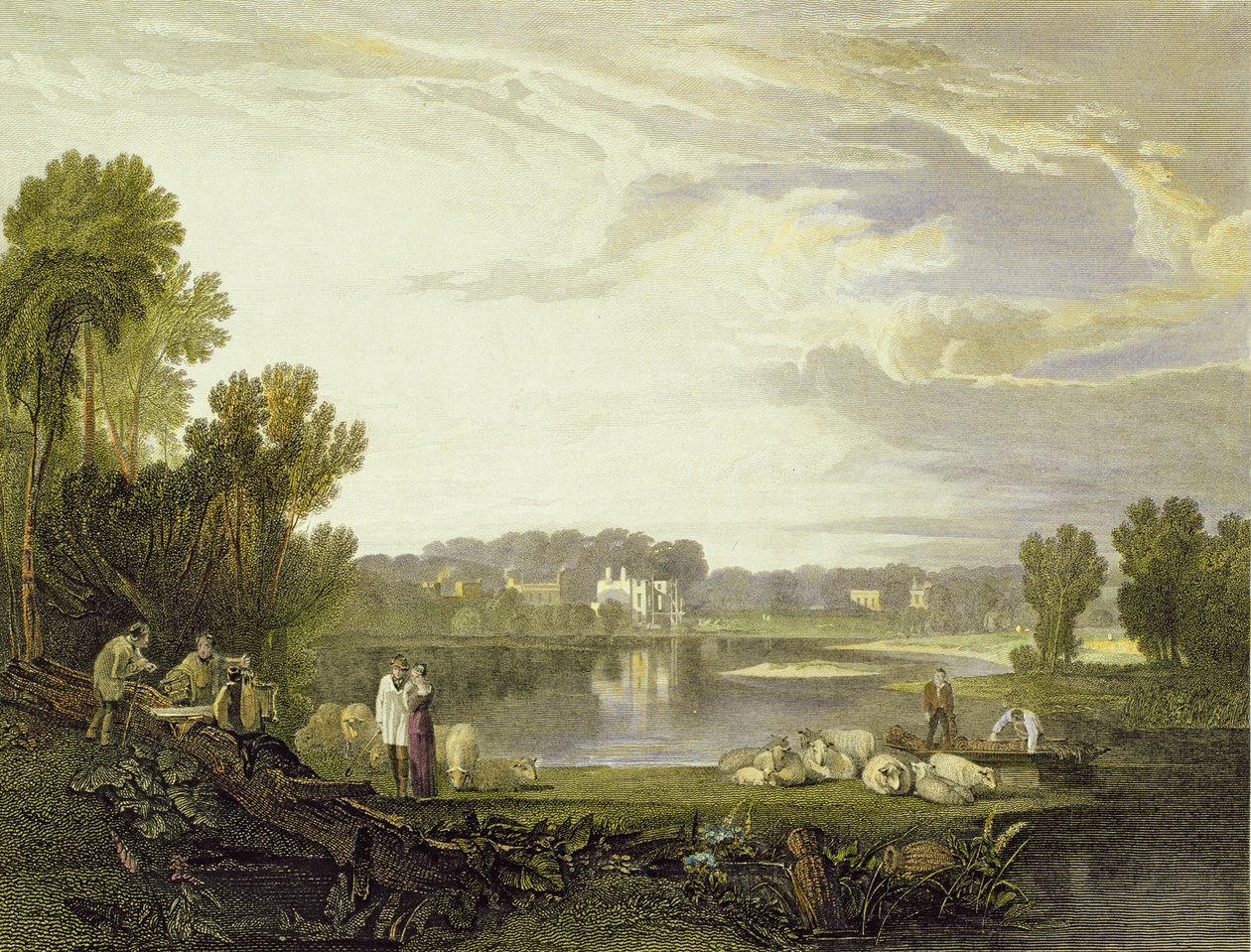 Vila Alexandra Popea, Twickenham 1811 od Joseph Mallord William Turner