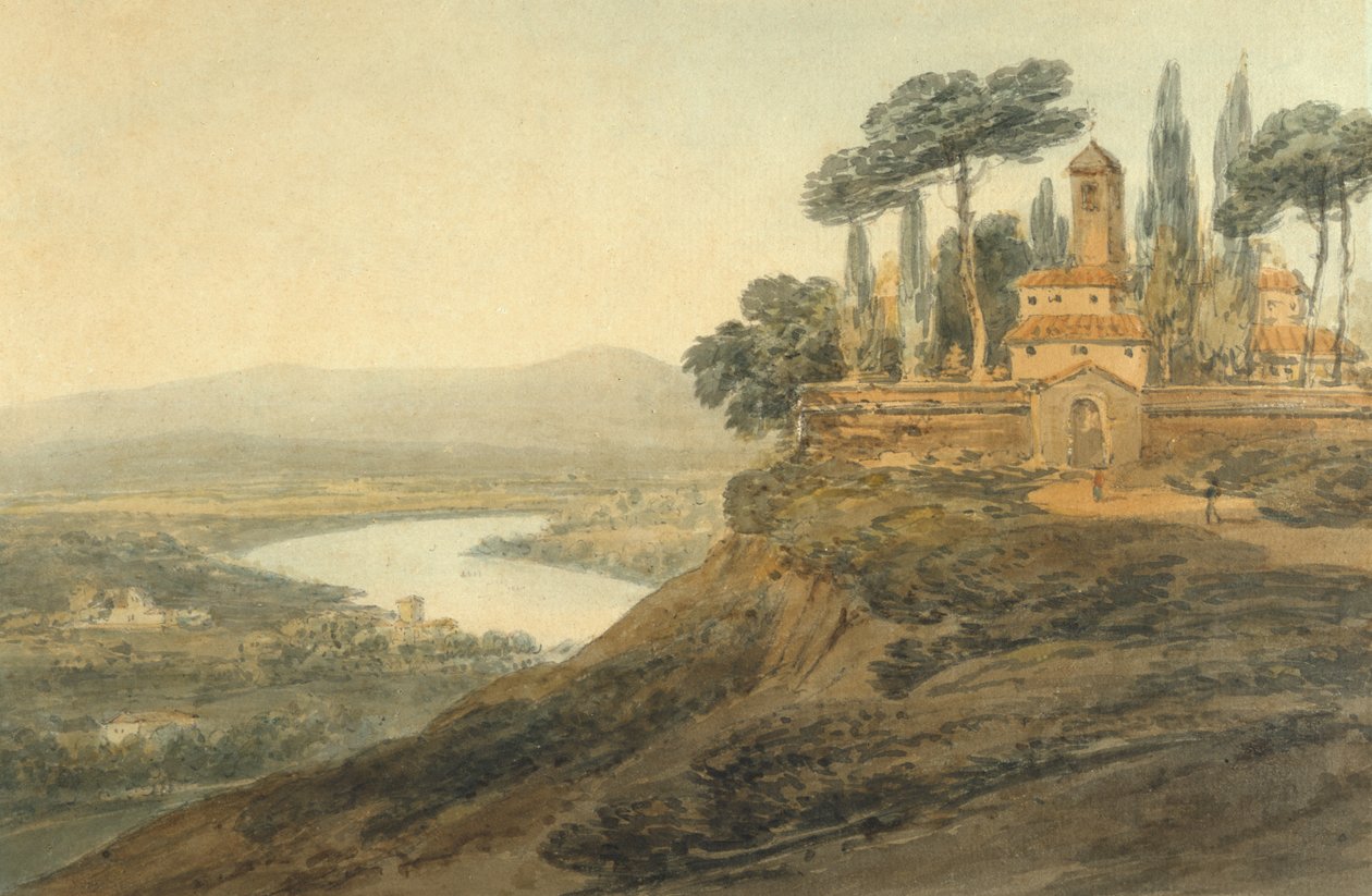 Italská vila od Joseph Mallord William Turner