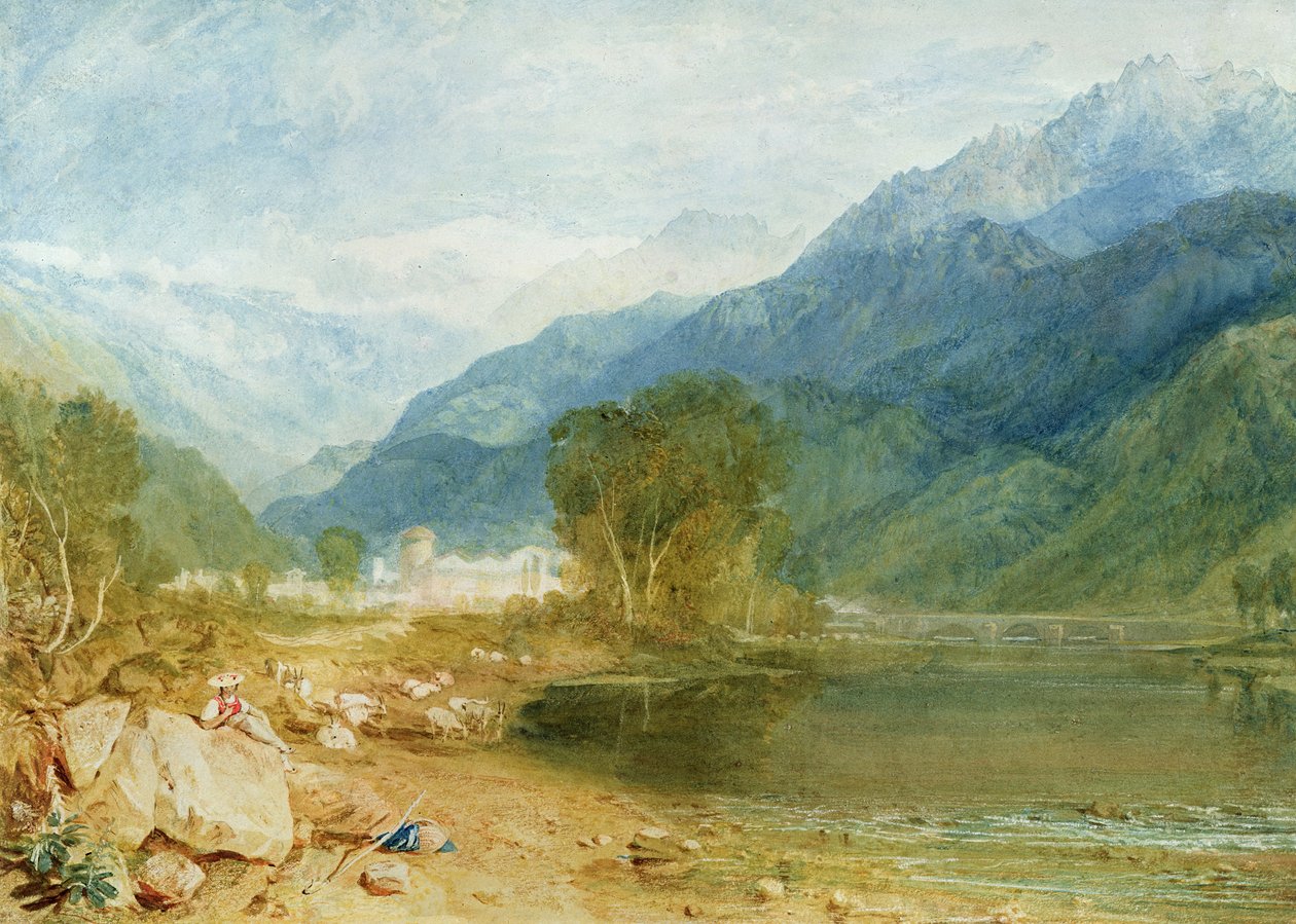 Bonneville, Savojsko od Joseph Mallord William Turner