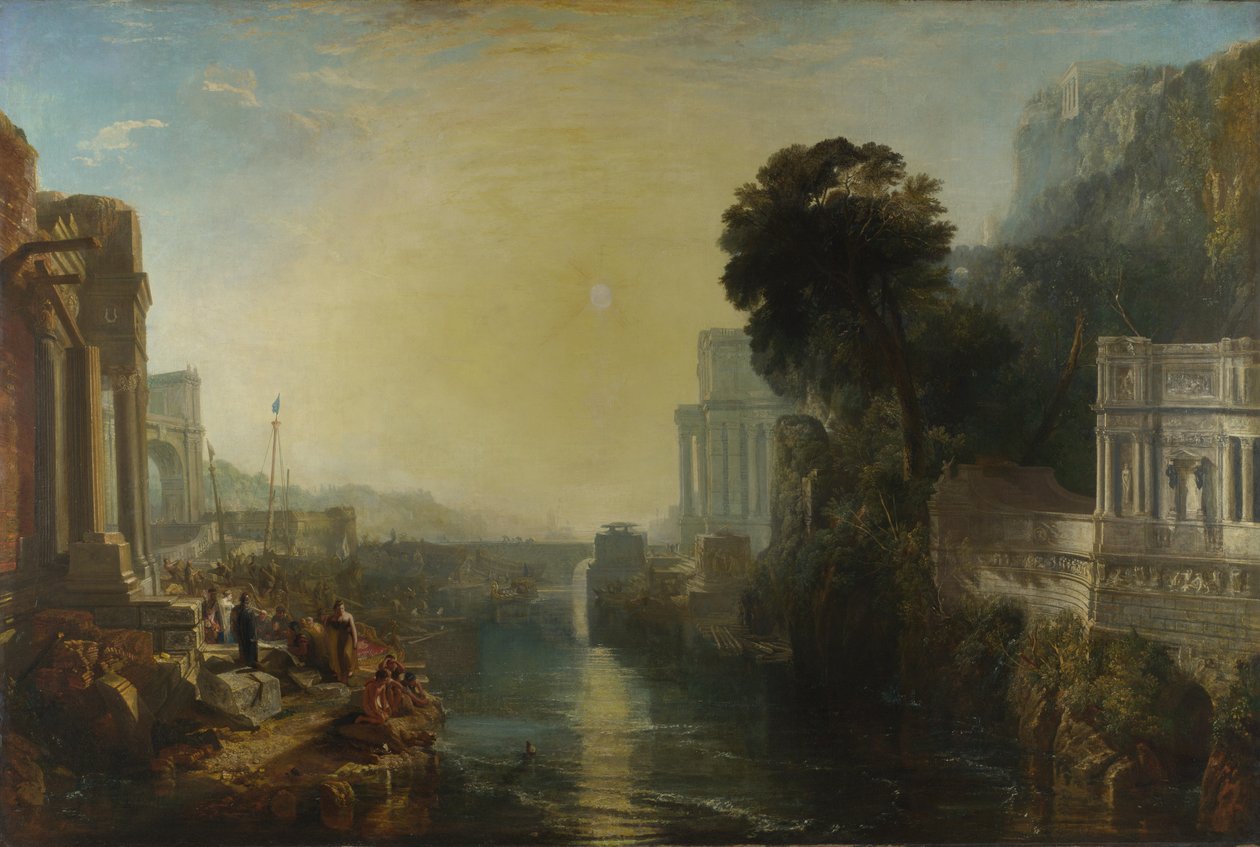 Dido staví Kartágo aneb Vzestup Kartáginské říše, 1815 od Joseph Mallord William Turner
