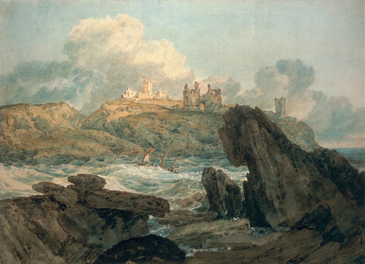 hrad Dunstanburgh od Joseph Mallord William Turner