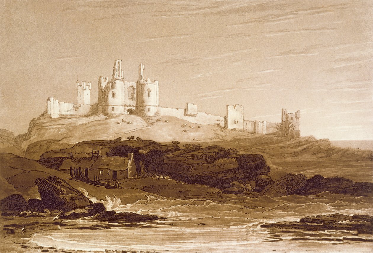 F.14.I Dunstanborough Castle, z 