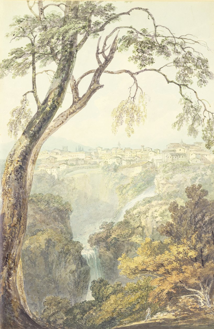 Vodopády Anionu od Joseph Mallord William Turner