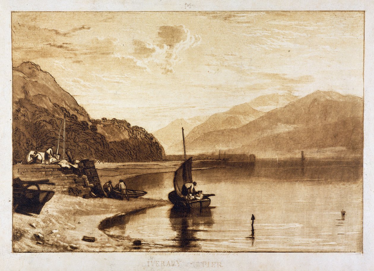 Inverary Pier, 1859-61 od Joseph Mallord William Turner