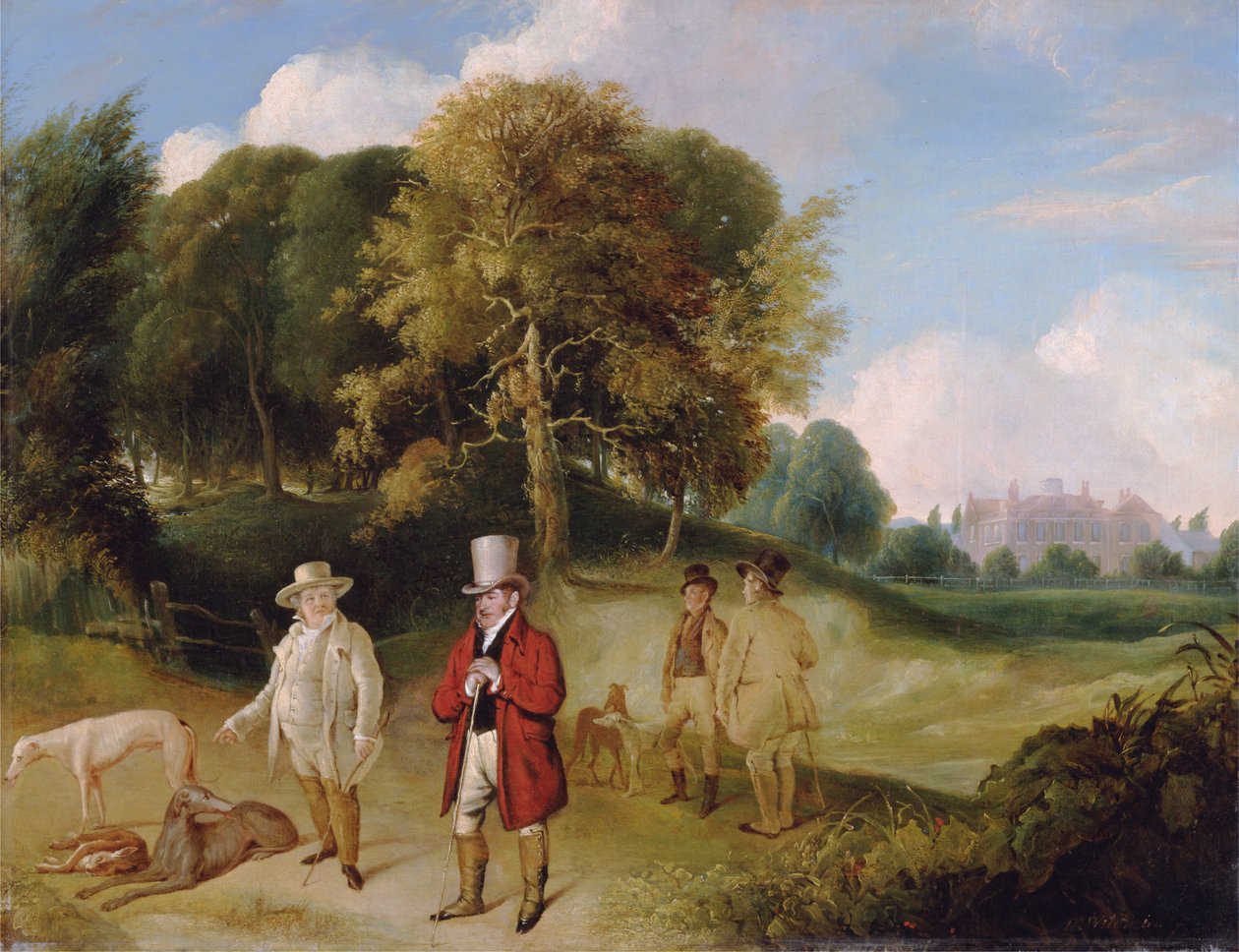 J.M.W. Turner a Walter Fawkes ve Farnley Hall od Joseph Mallord William Turner