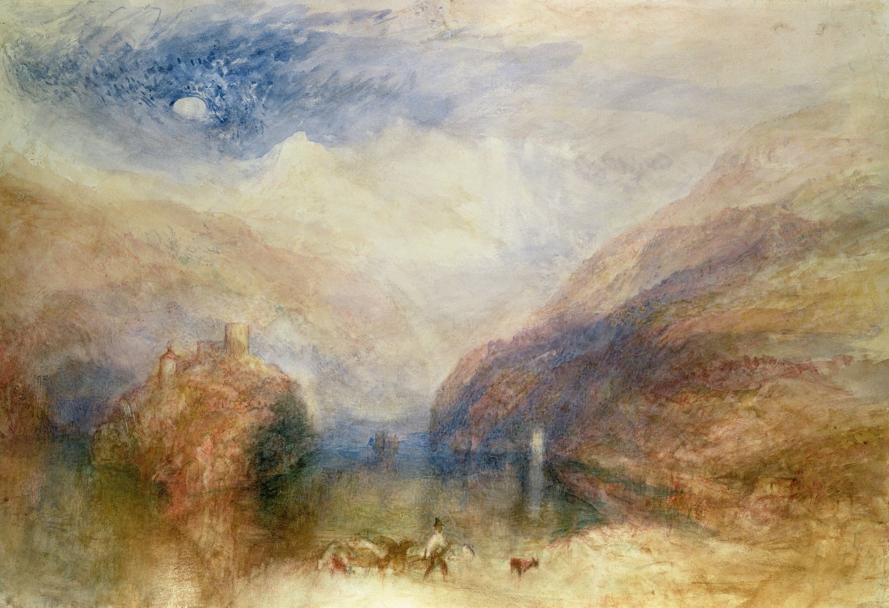 Brienzské jezero od Joseph Mallord William Turner