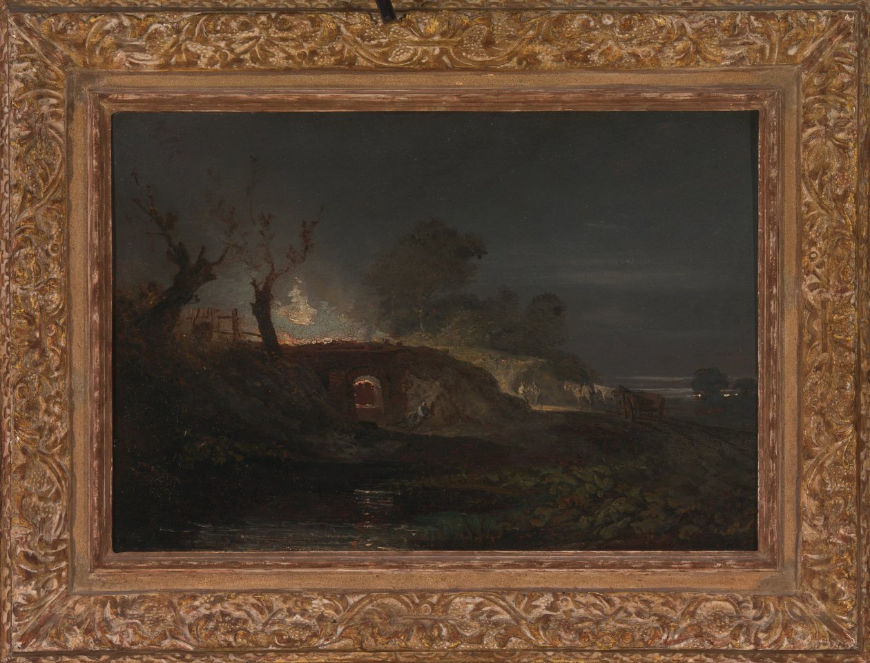 Limekiln v Coalbrookdale od Joseph Mallord William Turner