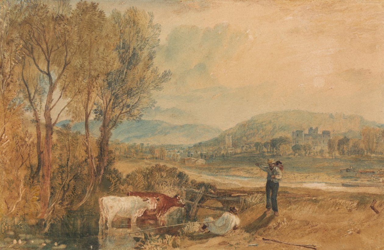 Hrad Lulworth, Dorset od Joseph Mallord William Turner