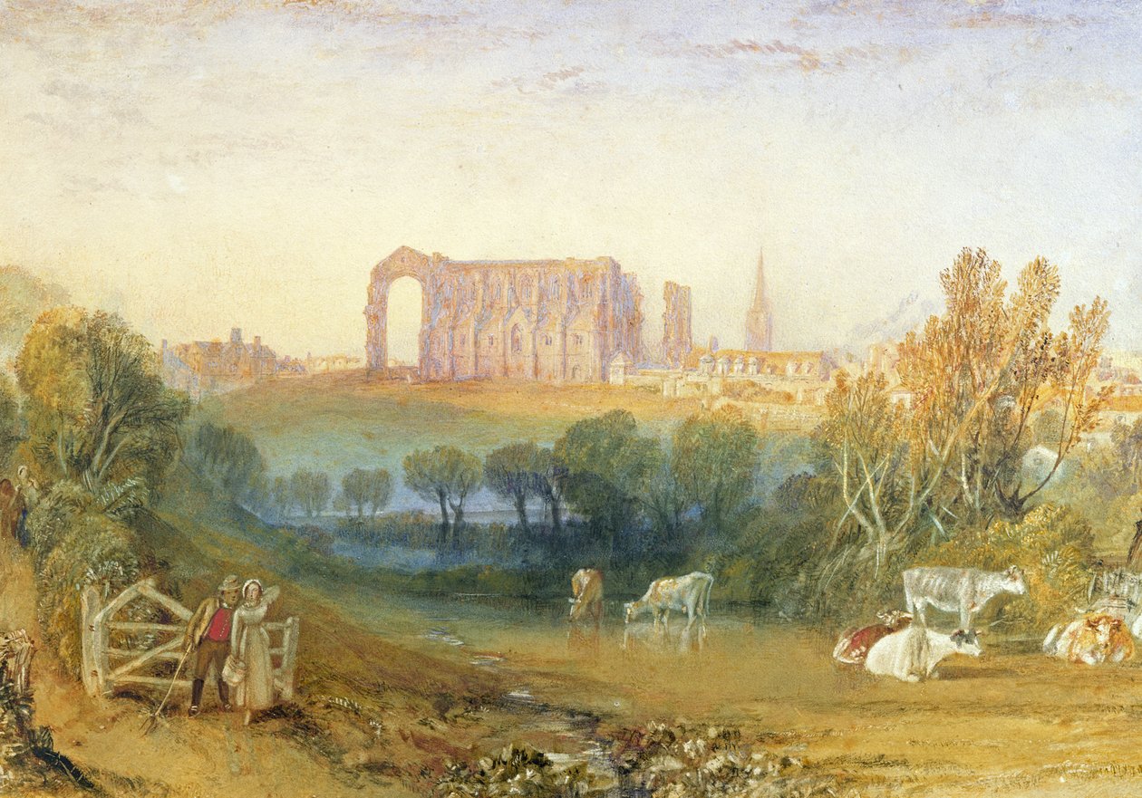 Opatství Malmesbury, 1826 od Joseph Mallord William Turner